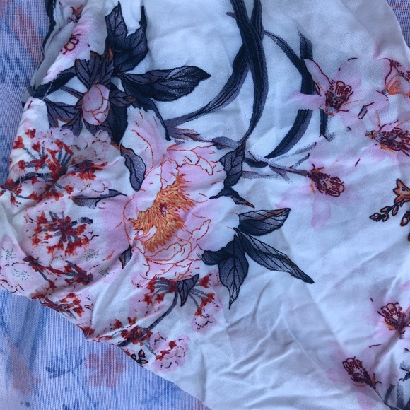 Jodifl White Floral Maxi Wrap Dress - Picture 6 of 16